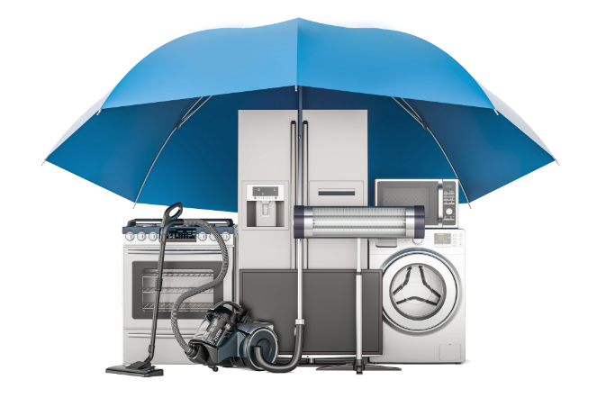 umbrella over appliances